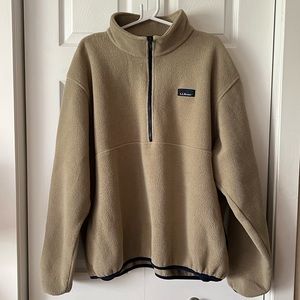 COPY - Vintage L.L. Bean Fleece Quarter Zip